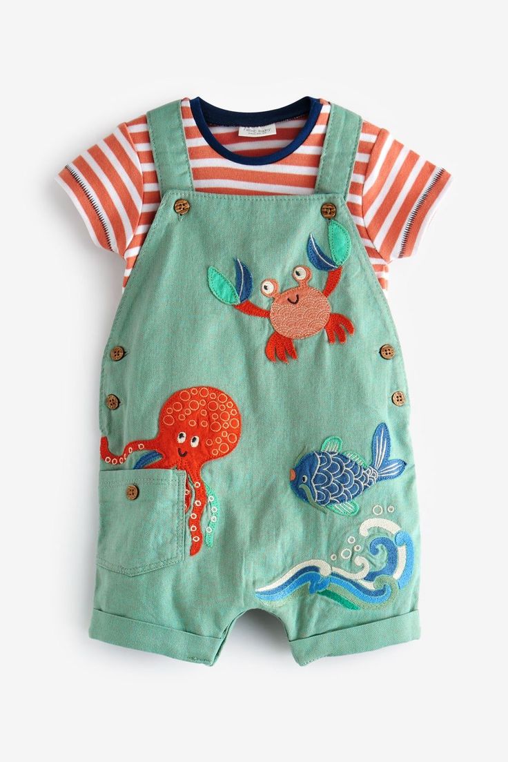 Ocean Baby Overall Set Ocean Baby Overall Set